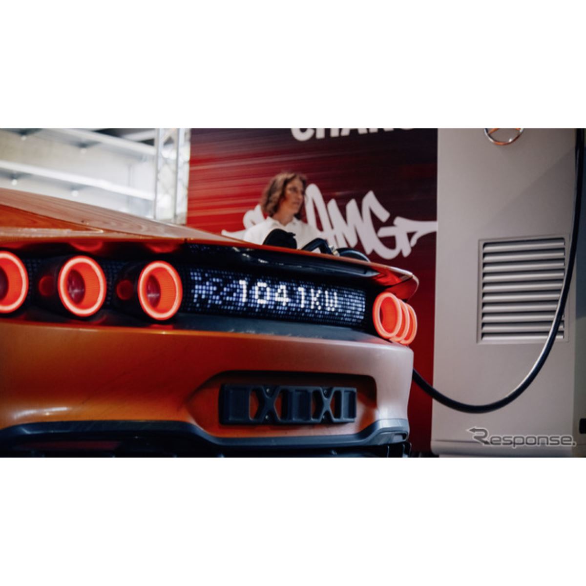 コンセプトAMG GT XX』がさらなる新記録、1メガワット超えの超高速充電