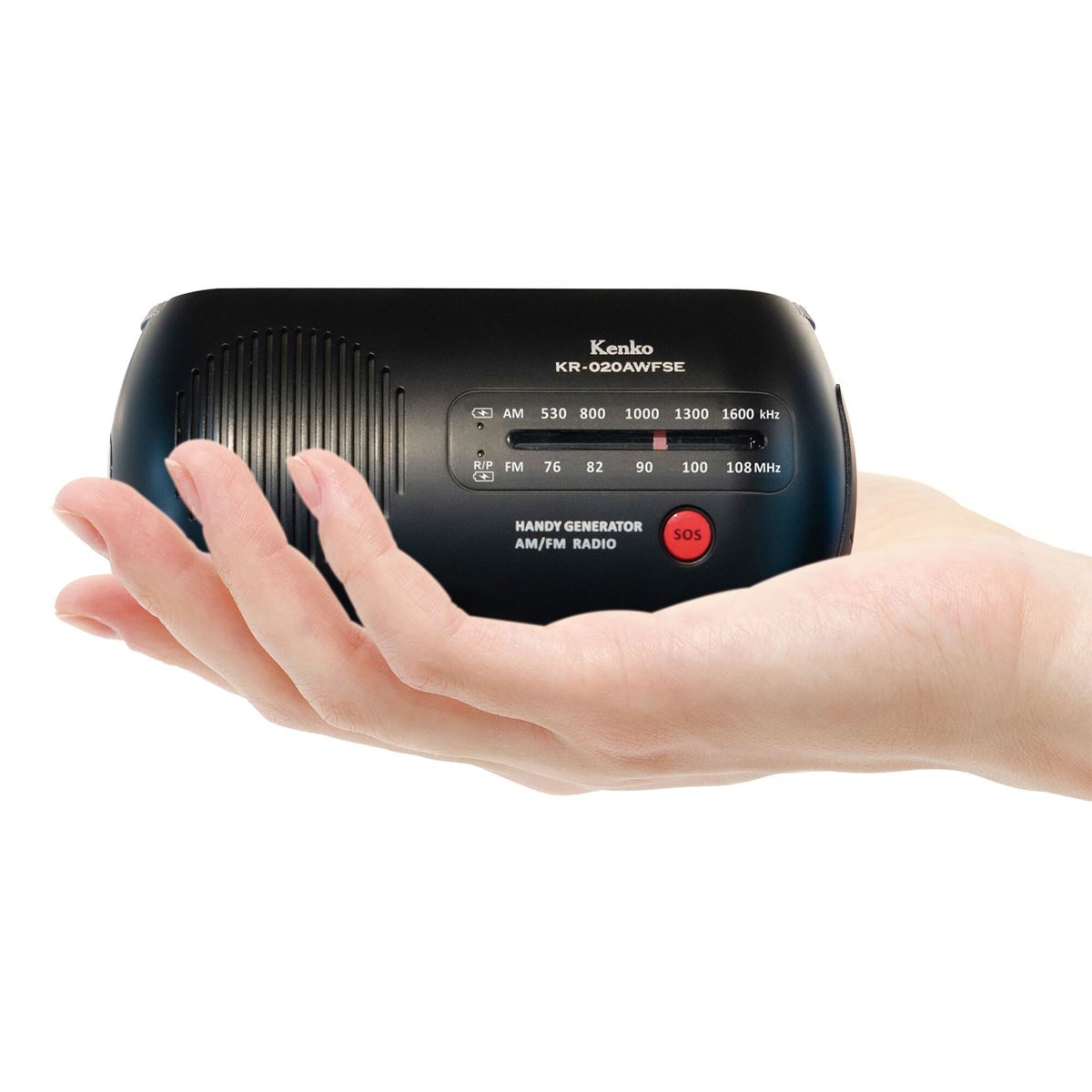 ケンコー、日常も災害時も役立つ「多機能防災ラジオ KR-020AWFSE