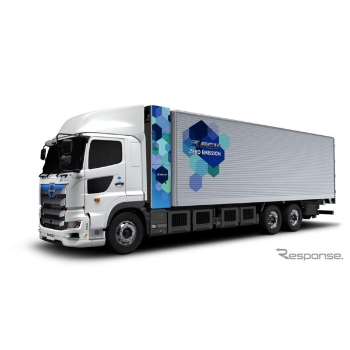日野、国内初の燃料電池大型トラック『プロフィア Z FCV』10月発売