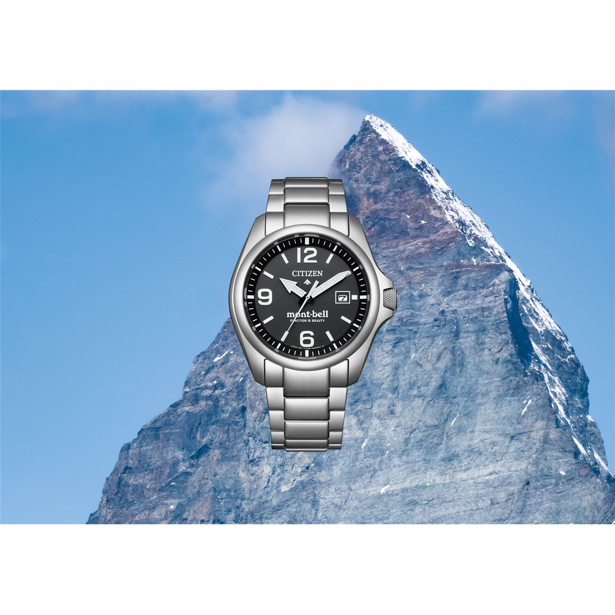 シチズン、mont-bellとのコラボでタフさと実用性を兼ね備えた