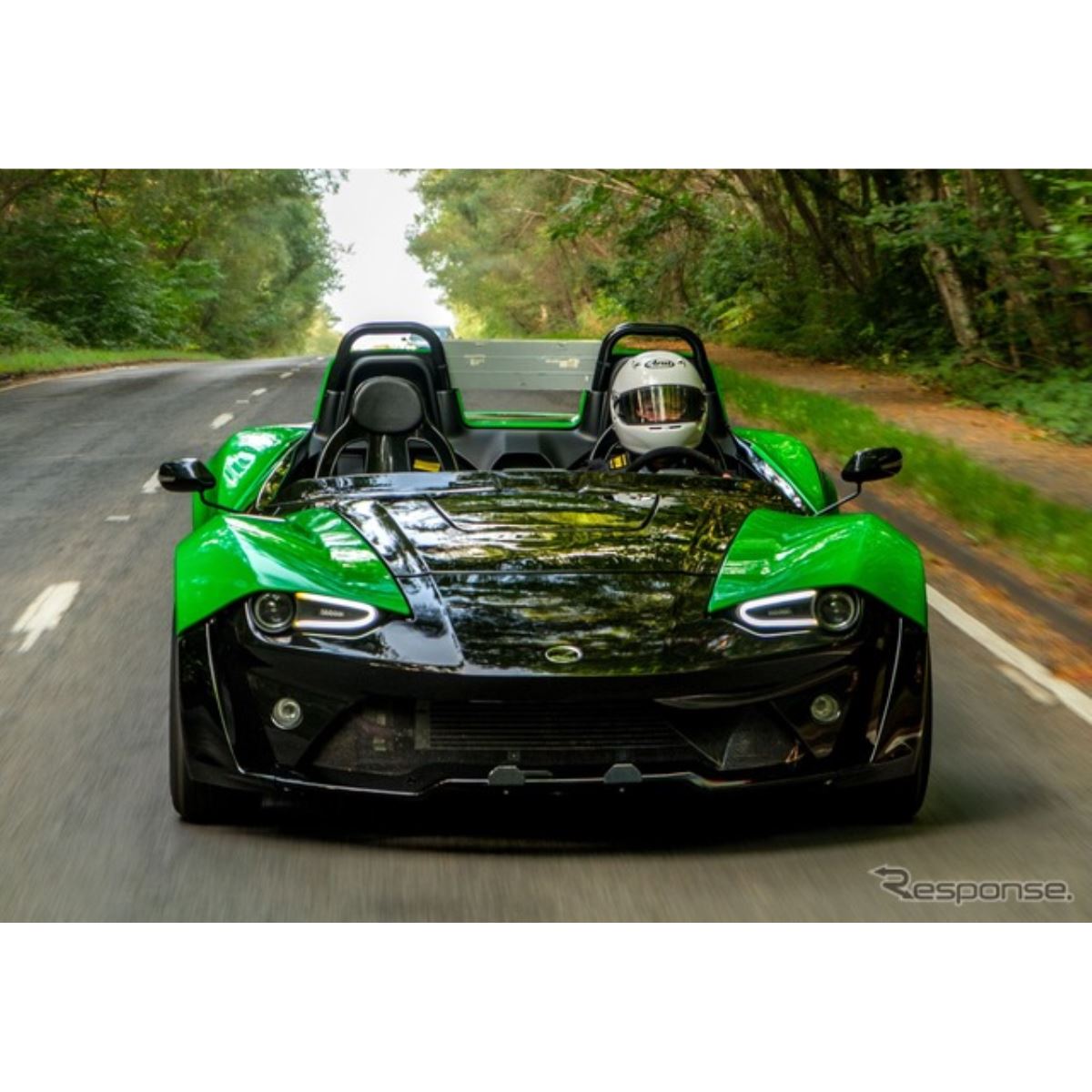 軽量オープン2シータースポーツ『E10 RZ』は790kg、380馬力ターボ＋6速