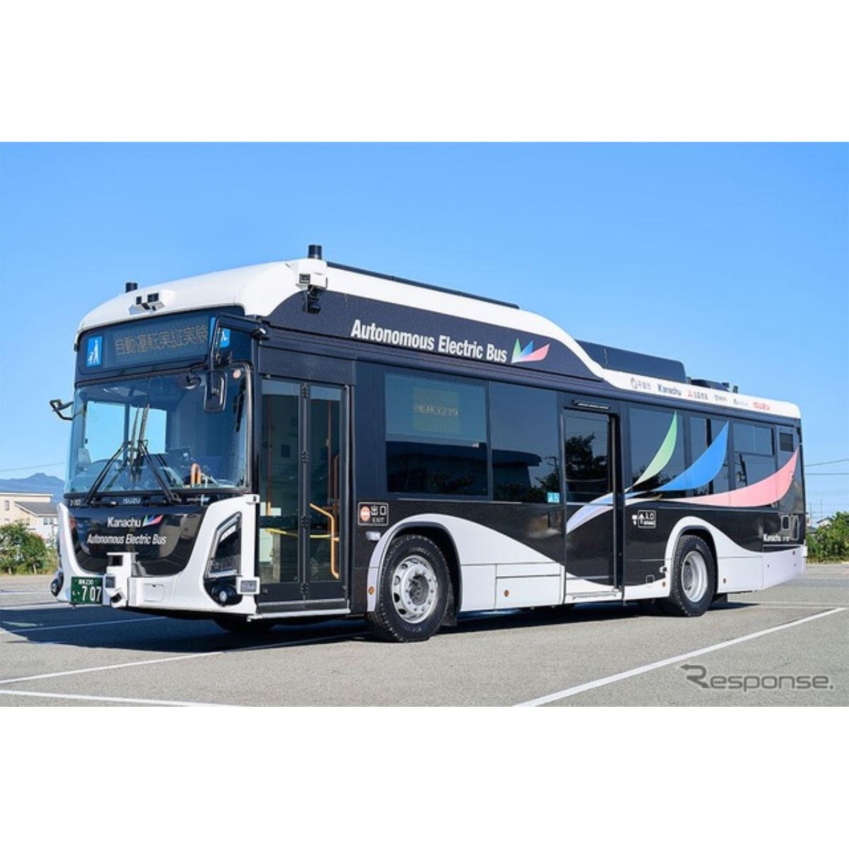 エルガEV』の自動運転バス、いすゞが世界初公開へ…ジャパンモビリティ