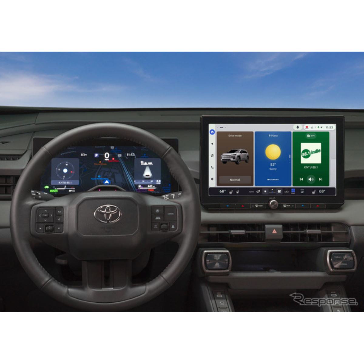 米トヨタ、新世代オーディオマルチメディアシステム発表…『RAV4』新型 