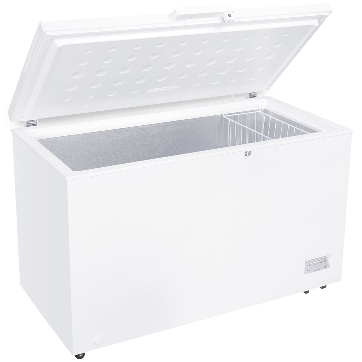 MAXZEN、2台目に便利な371Lの上開き冷凍庫「MF371HM01WH