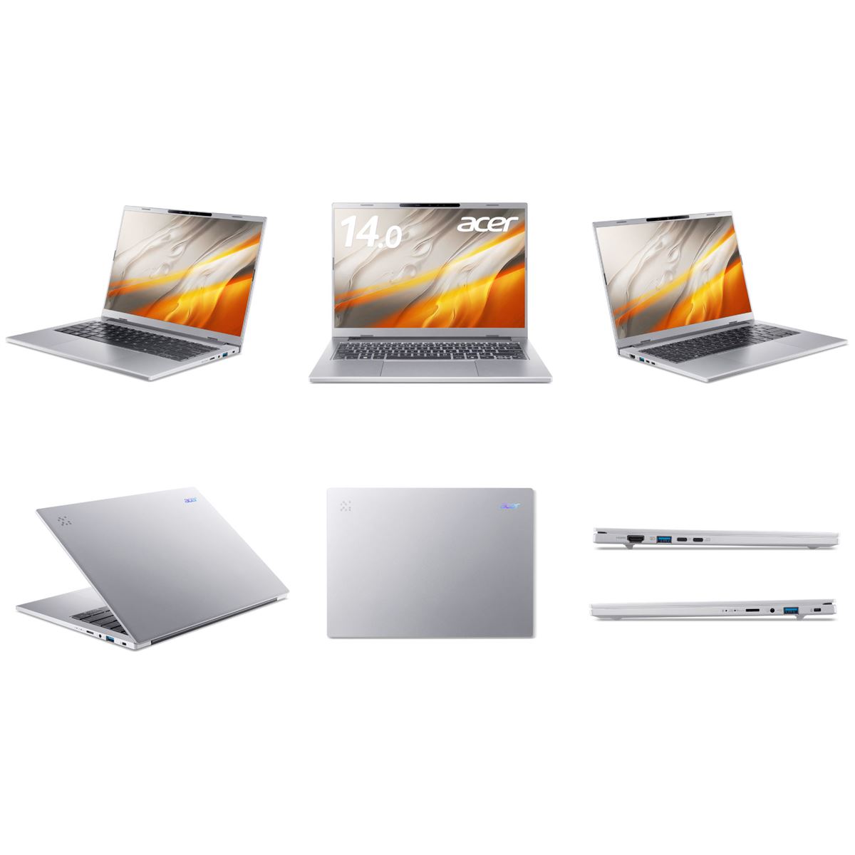 エイサー、最大約18.5時間駆動する14型WUXGAノートPC「A14-61M-F56Y