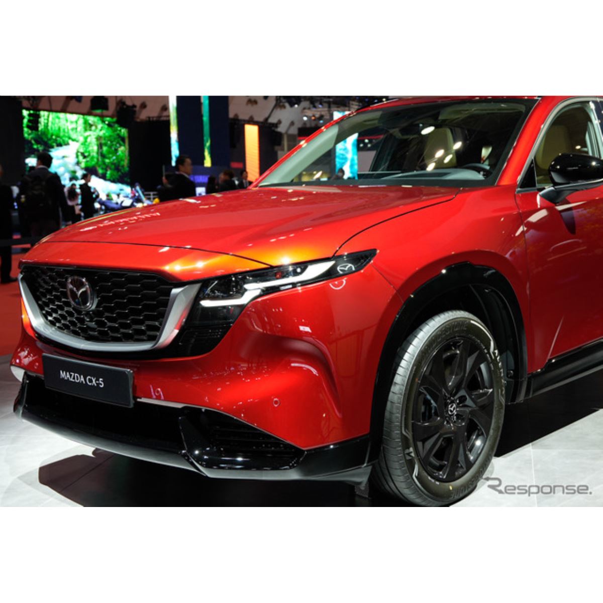 マツダ『CX-5』新型が日本初公開、注目はサイズ、エンジン