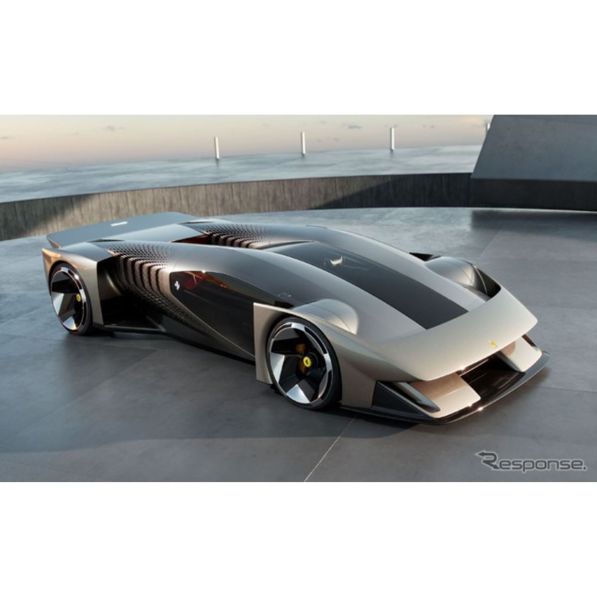 フェラーリ初のデジタルハイパーカー『F76』、将来のデザイン先取り…ル