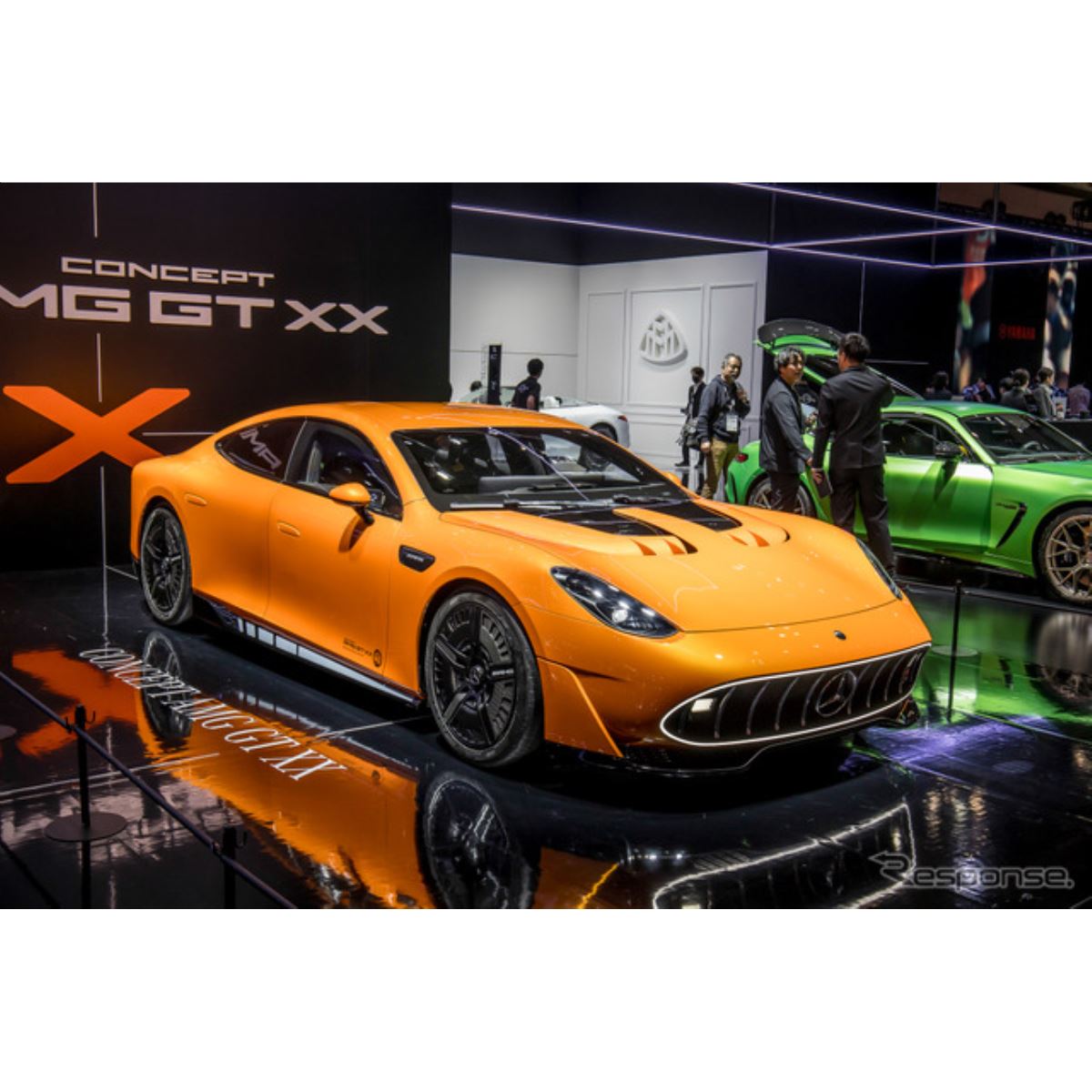 5分で400km分を充電！ メルセデス、未来の4ドアスポーツカー『AMG GT