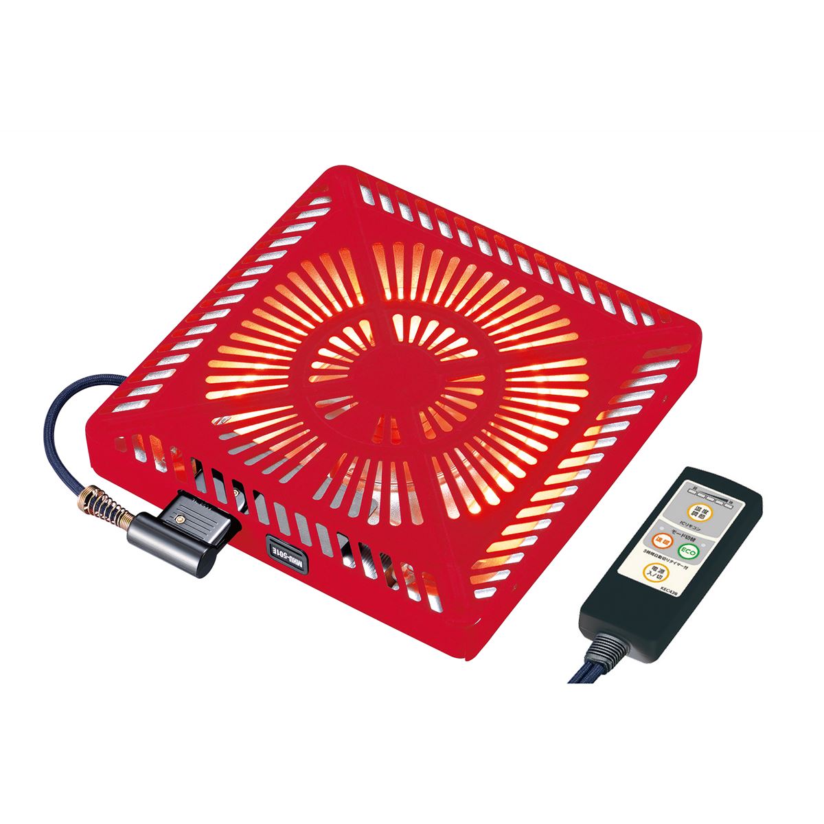 昭和の団らんを今に再現する赤外線こたつ用ヒーター「メトロレトロ