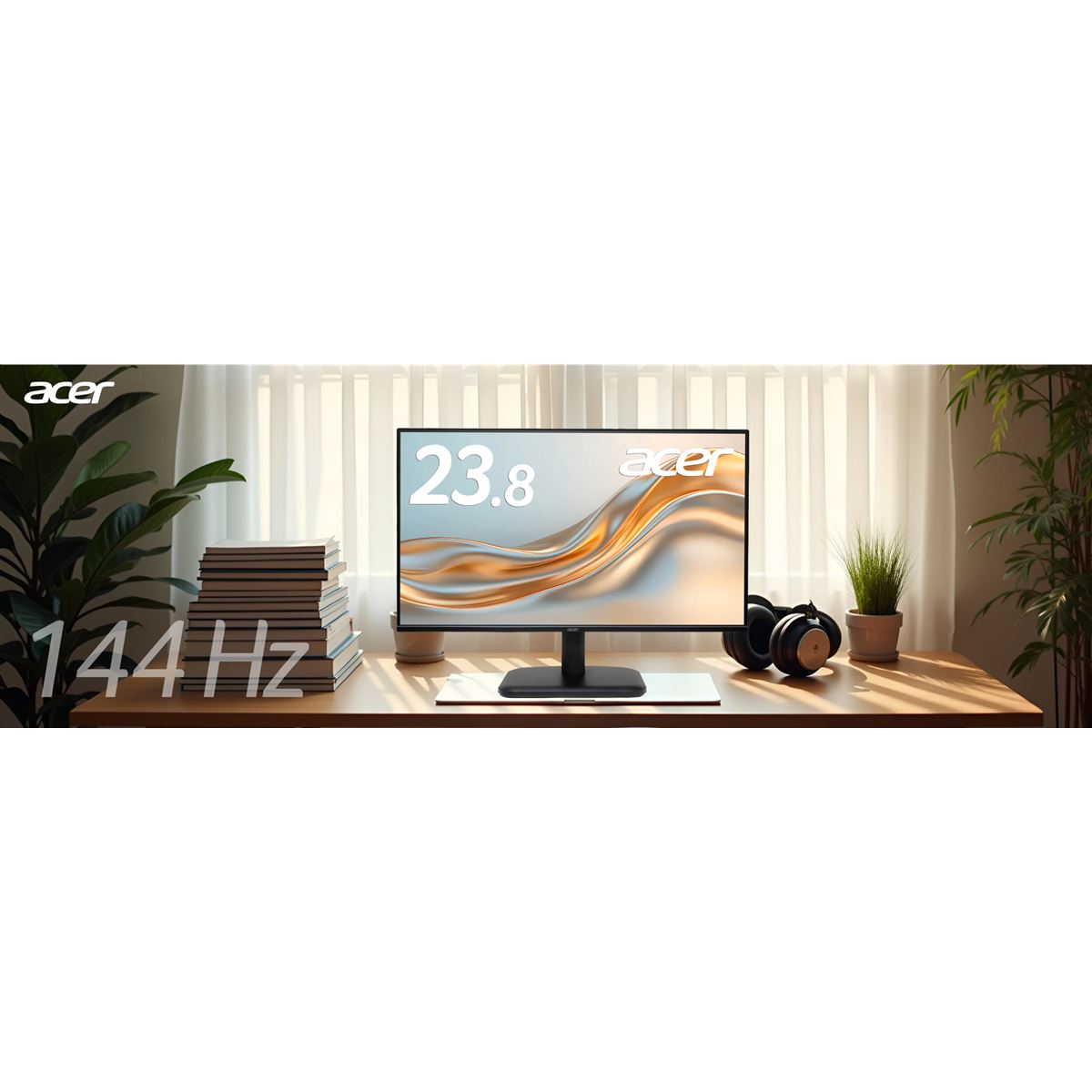 エイサー、フルHD・144HzのIPSパネルを搭載した液晶ディスプレイ6機種