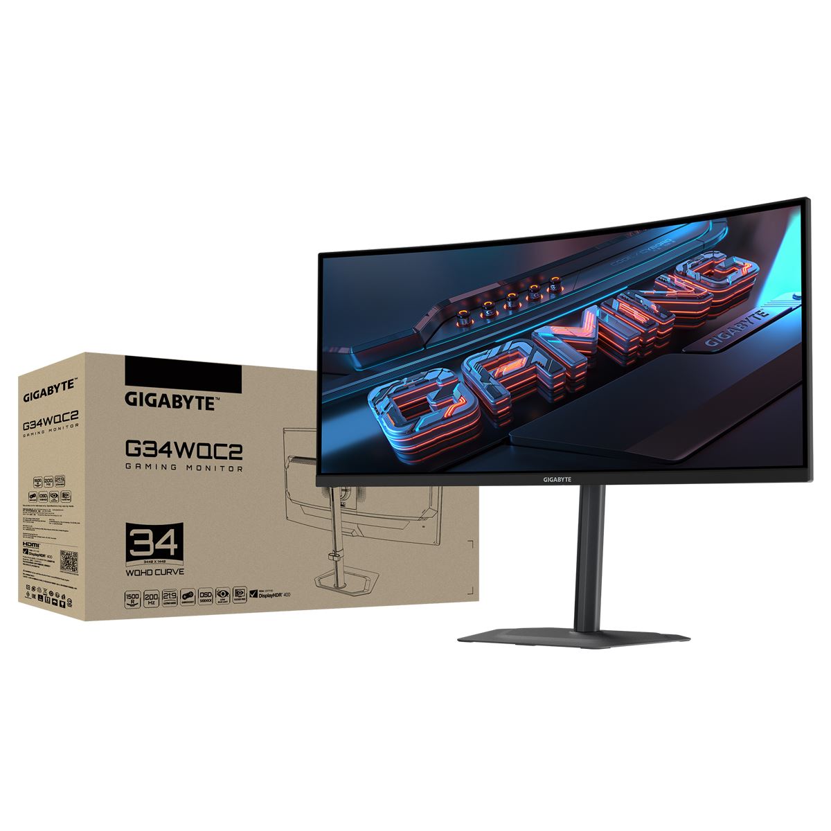 GIGABYTE、高リフレッシュレート化した4K OLEDモデルなどゲーミング