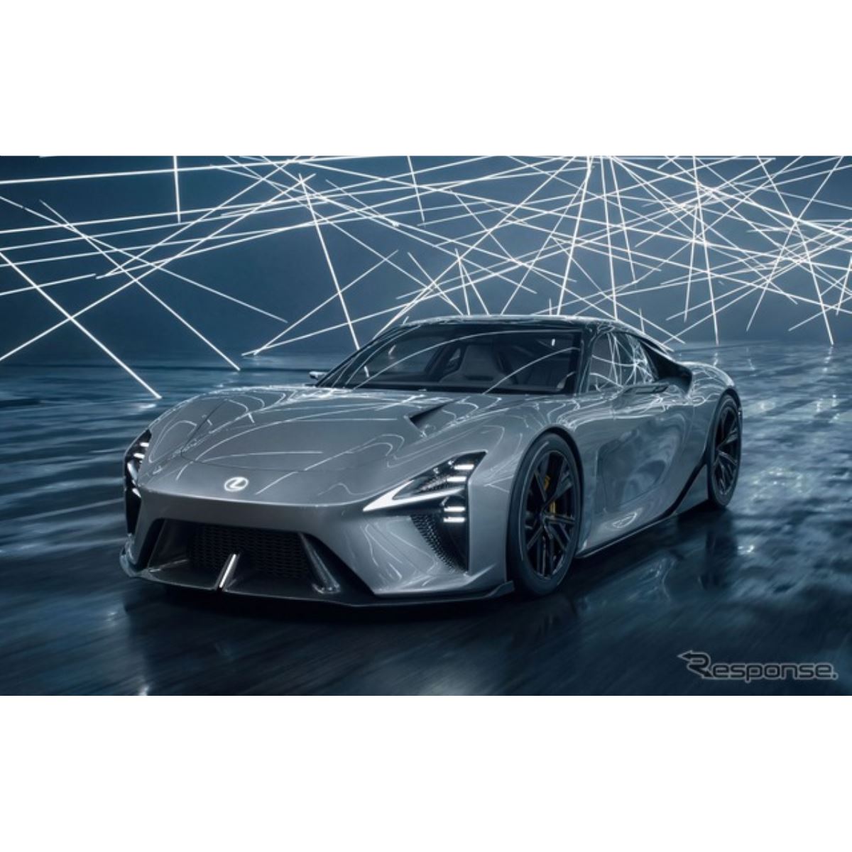 レクサス『LFA』後継はEVに、「LFAコンセプト」世界初公開…低重心