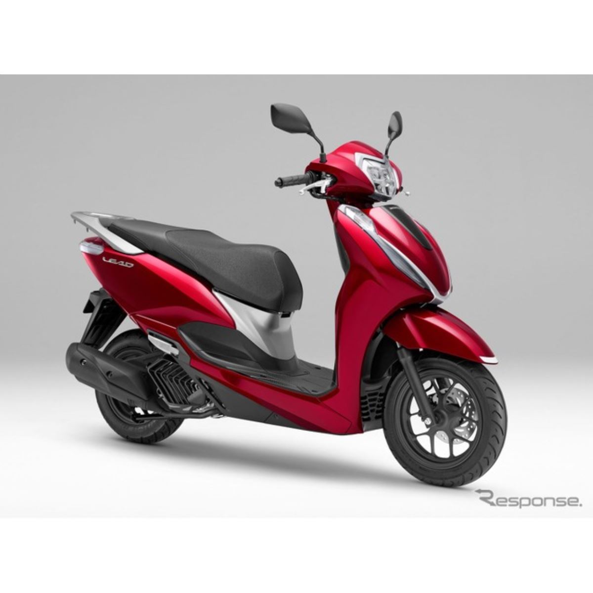 ホンダ『リード125』、キャンディーラスターレッドとバニラホワイトを