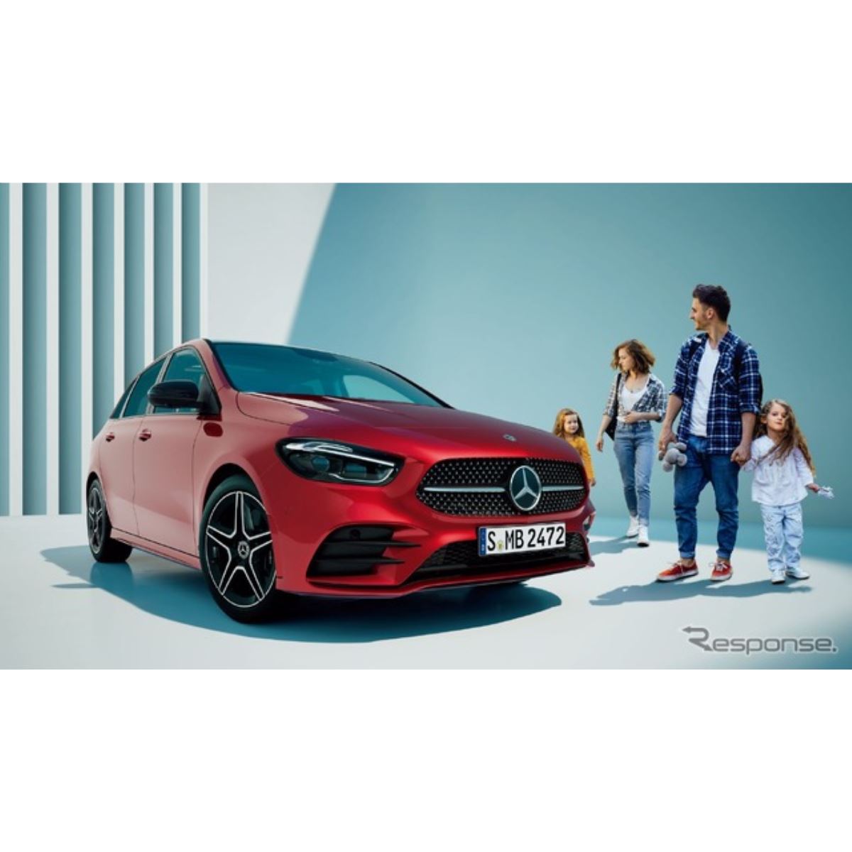 メルセデスベンツ『Bクラス』、「Urban Stars」追加…AMGライン標準装備