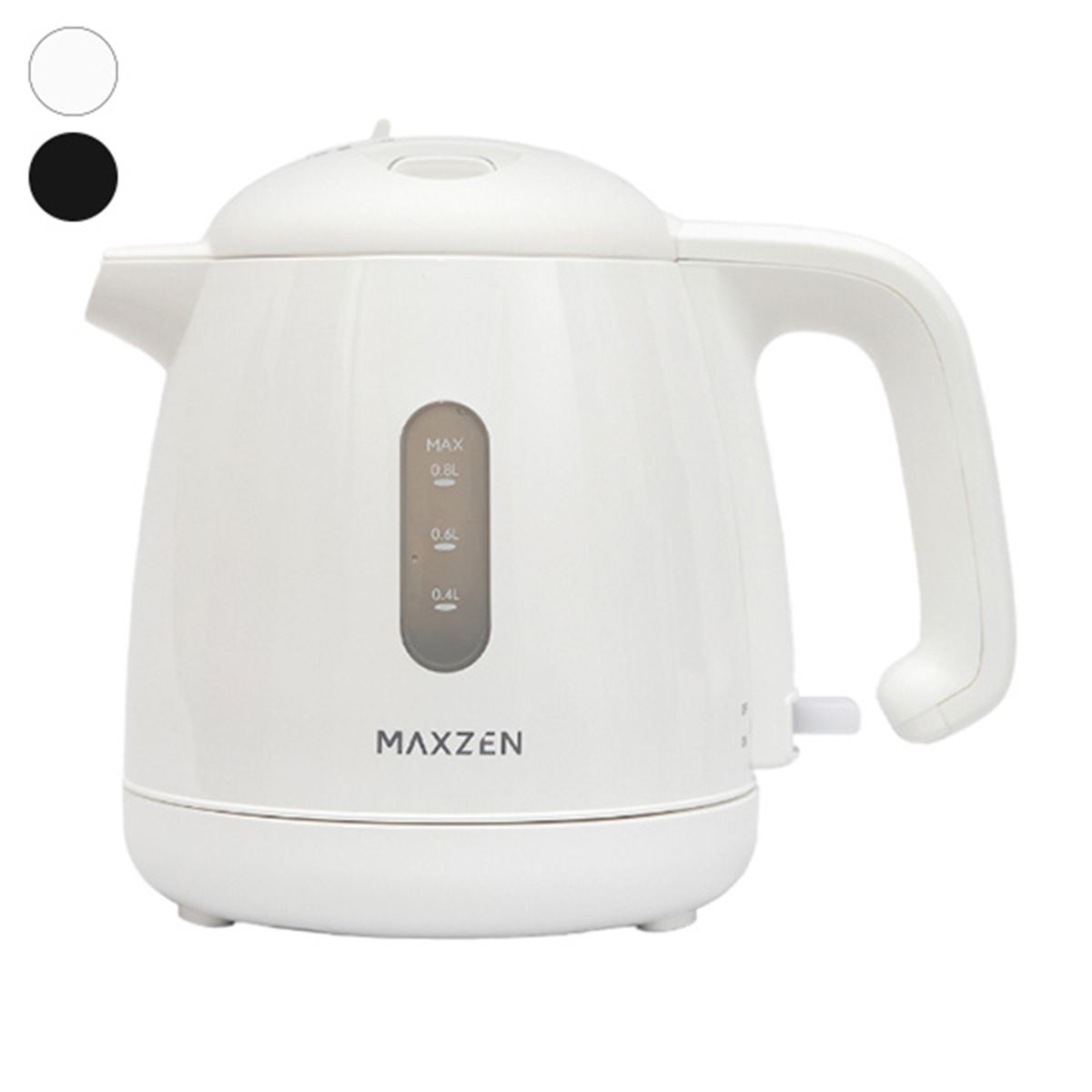 MAXZEN、安全面に配慮した電気ケトル「MKT08SR02/MKT10SR01」 - 価格.com