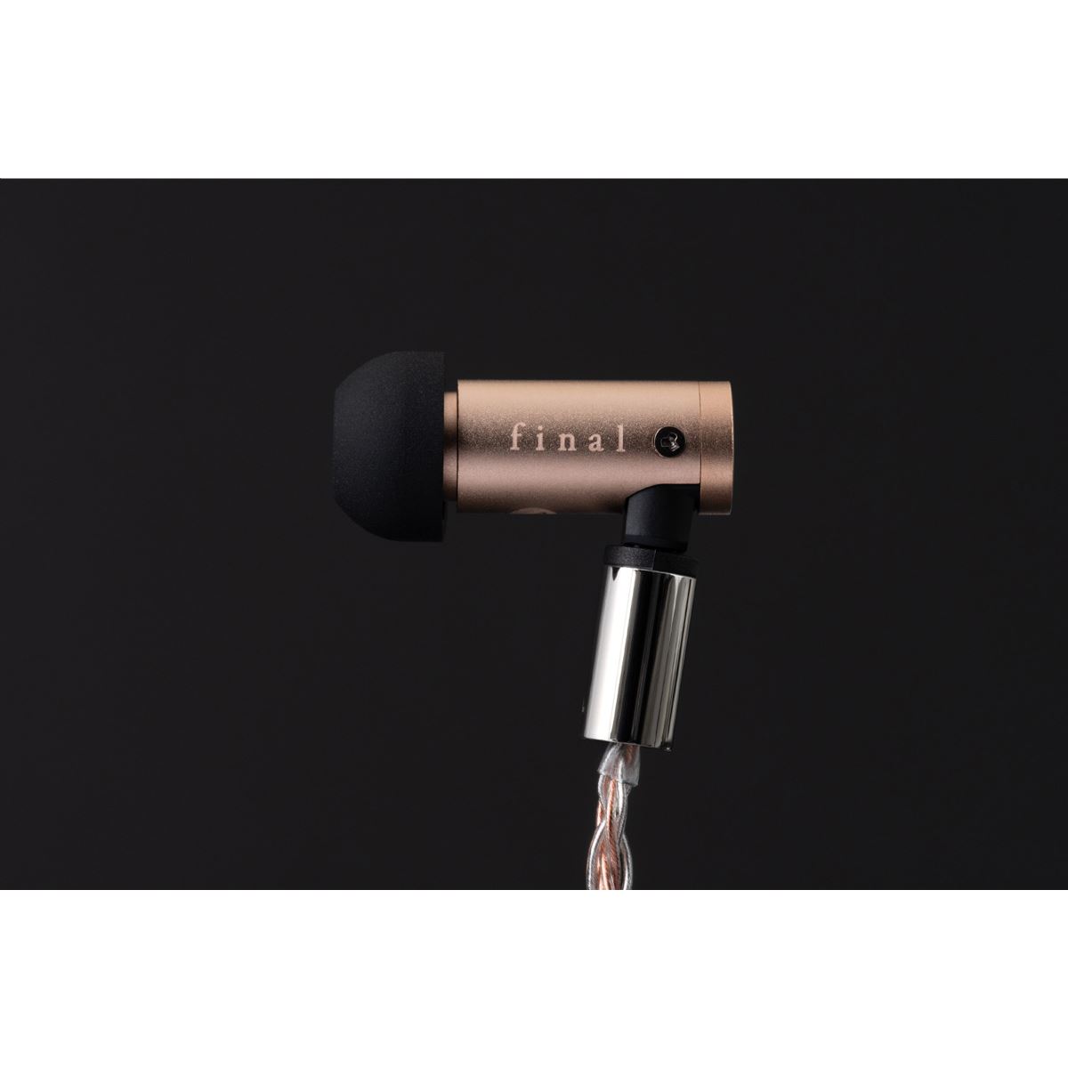 高級イヤホン値下げしました！ final、クロム銅筐体に水平対向2BAドライバーを搭載した有線イヤホン