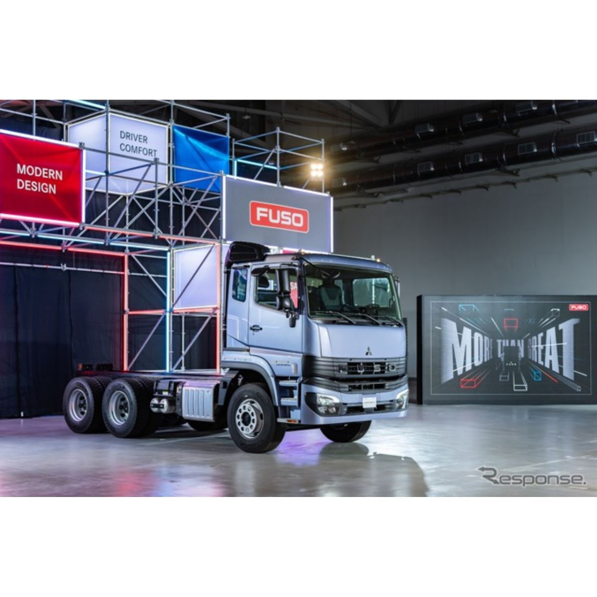 三菱ふそう『スーパーグレート』新型、初の海外投入…台湾で先行受注100