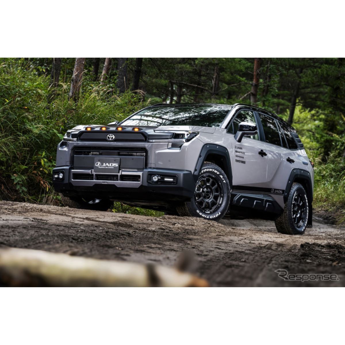 オフロード感マシマシ！ JAOS、新型トヨタ『RAV4 Adventure』専用
