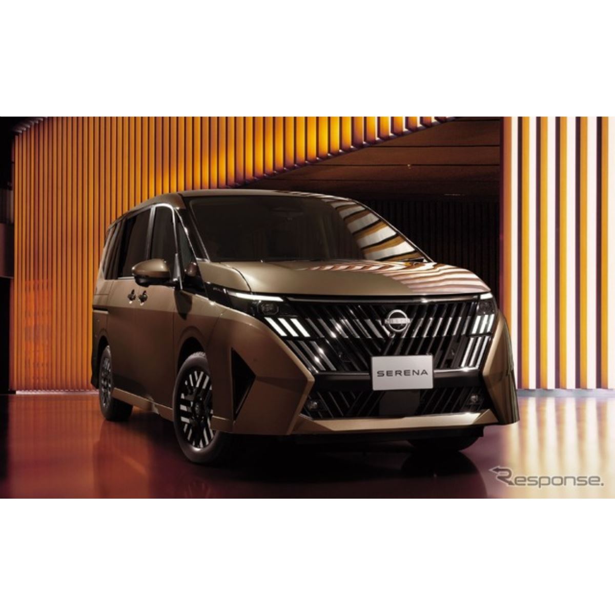 日産『セレナ』改良新型、「LUXION」「ハイウェイスターV」が新グリル