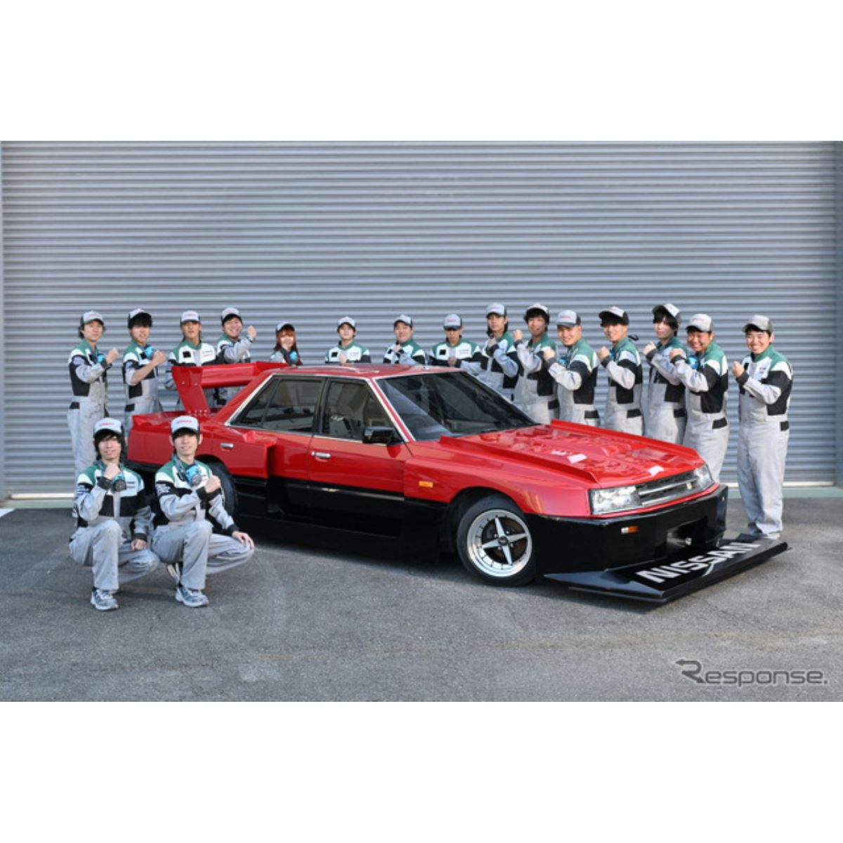 あのR30スーパーシルエットを」日産自動車大学校、学生によるカスタム3