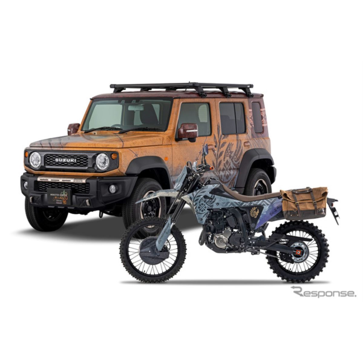 スズキは『モンスターハンター』とコラボ！『ジムニーノマド』＆『DR