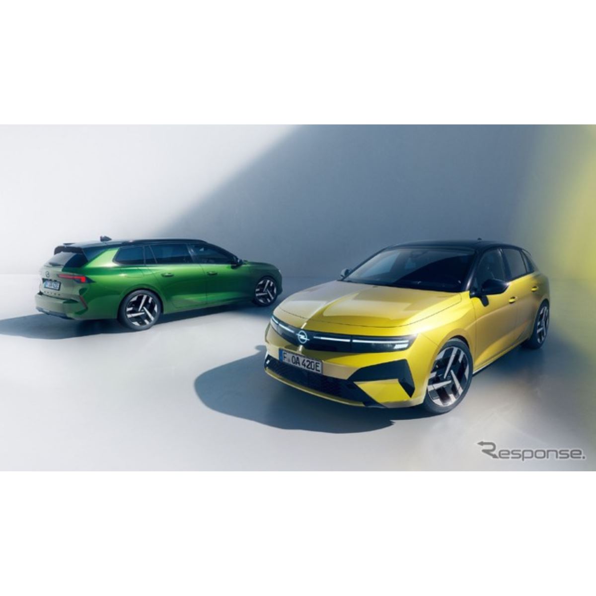 オペル『アストラ』改良新型は表情一新、EVは航続454kmに拡大