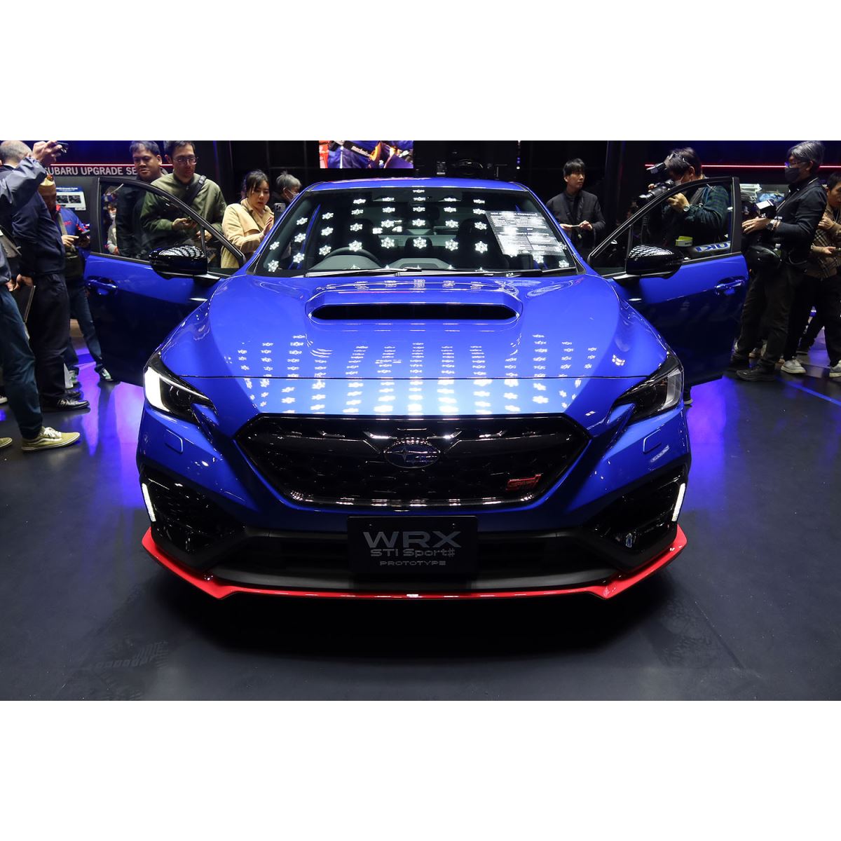 スバルがMT仕様の「WRX STI Sport #」ほかスペシャルモデルを出展