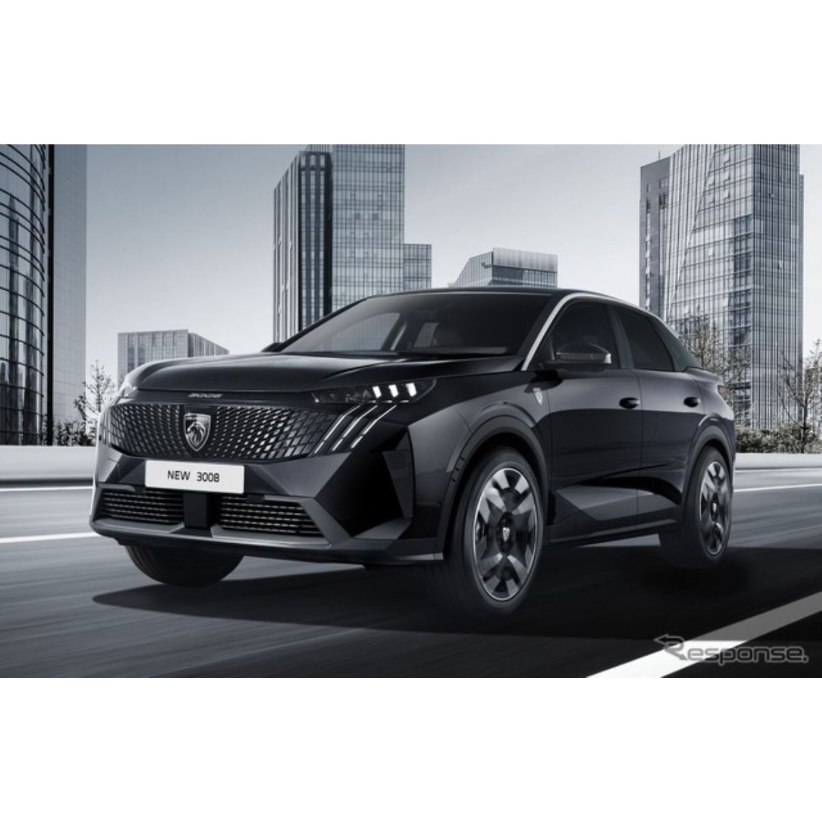プジョー『3008』ハイブリッド、「ブラックエディション」を150台限定