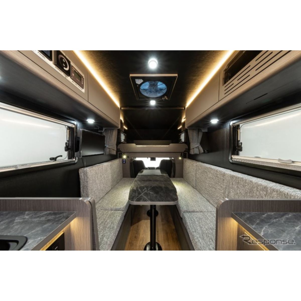 ダイハツ『ハイゼット』ベース、コンパクトで快適な軽キャブコン