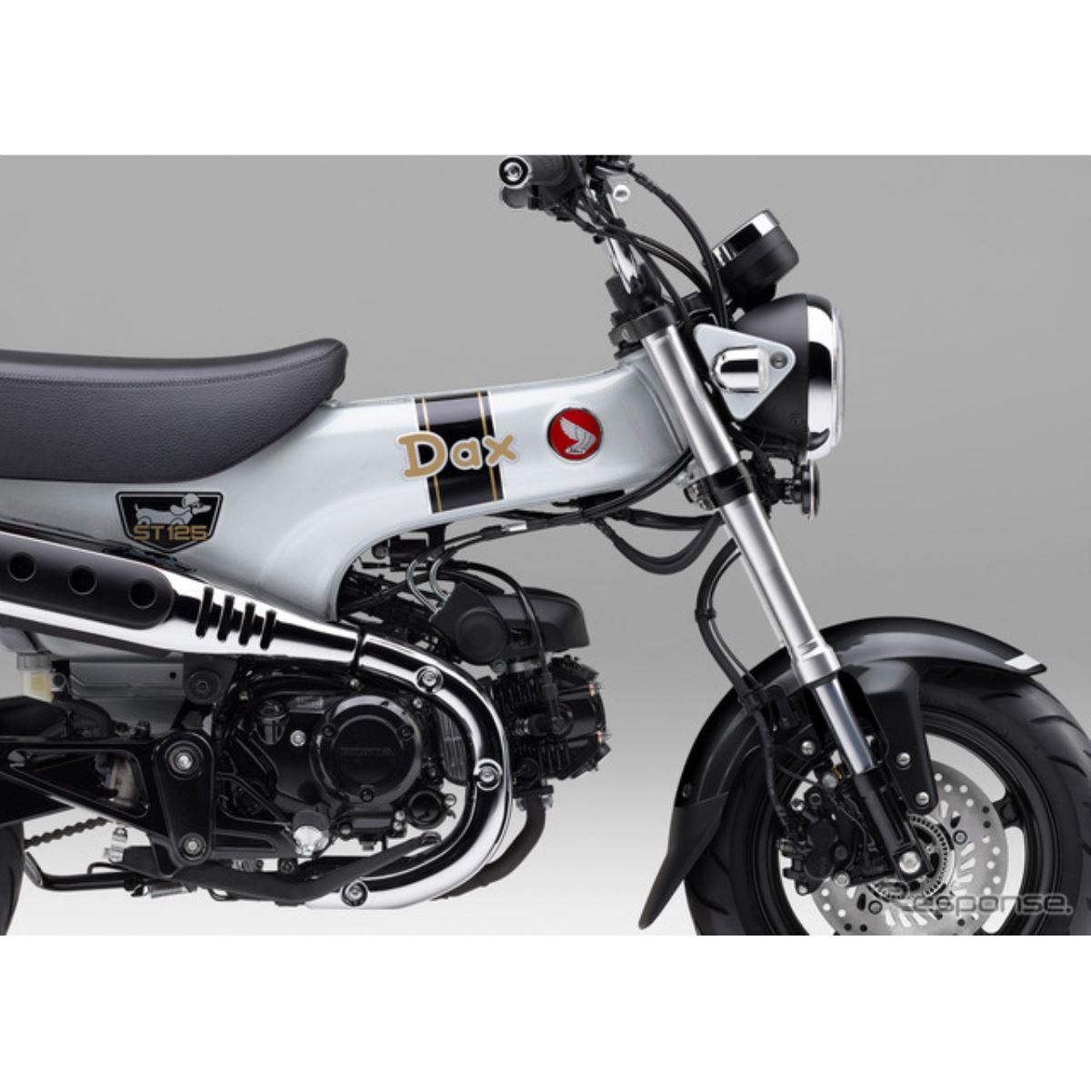 ホンダ『ダックス125』、新色パールホライゾンホワイト設定し2月20日
