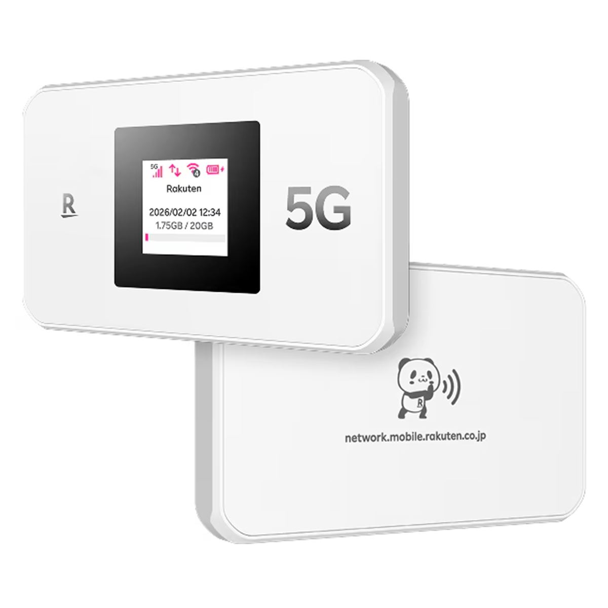 楽天モバイル、5Gとプラチナバンドに対応したモバイルルーター