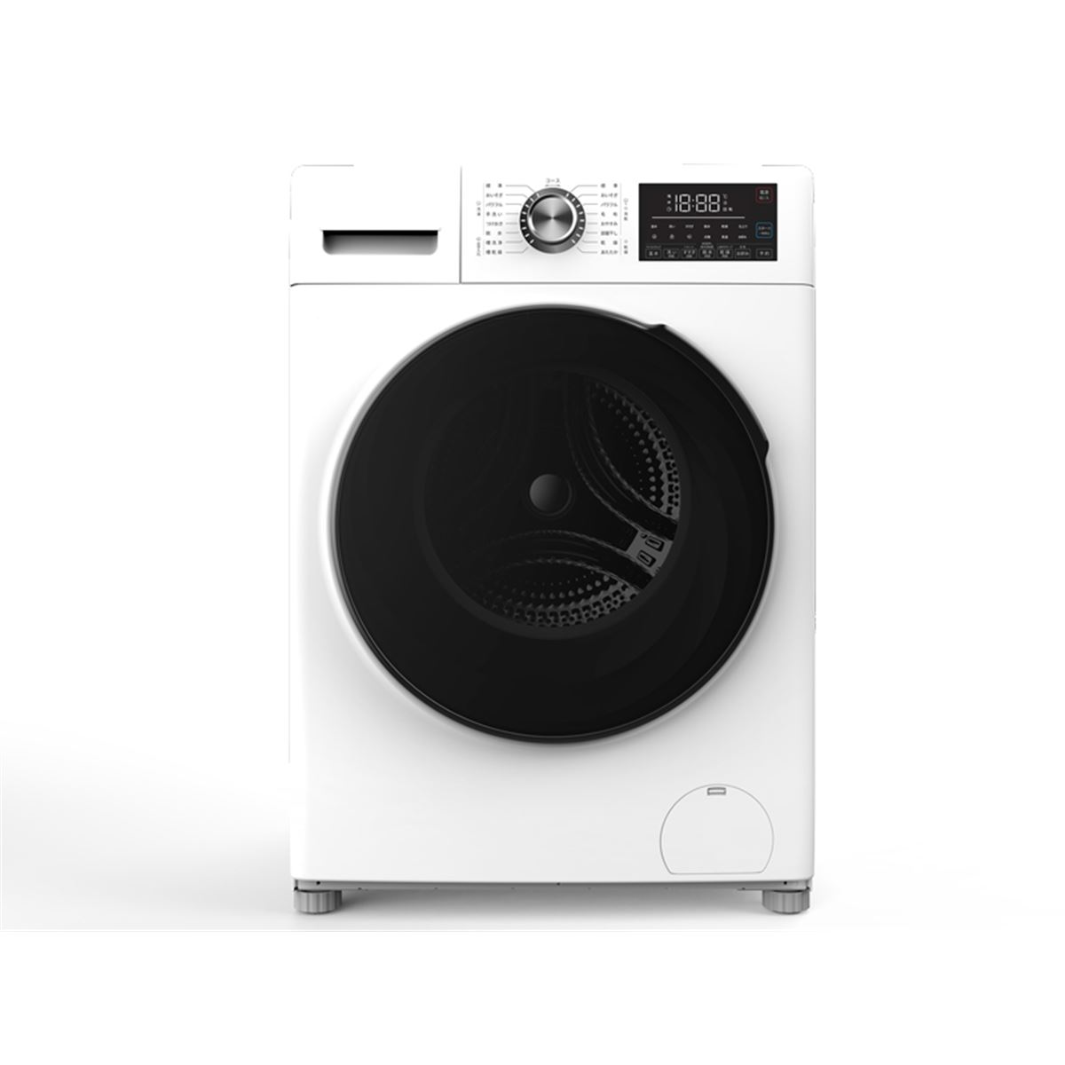 ドラム式洗濯機 10kg 洗濯機 洗濯乾燥機 ドラム式 乾燥機付き ドンキ、8万円台のダイヤル操作式10kgドラム式洗濯乾燥機「PJWMD-D1050