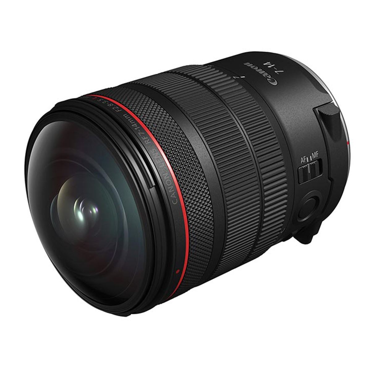 キヤノン、全周190度をカバーする魚眼レンズ「RF7-14mm F2.8-3.5 L