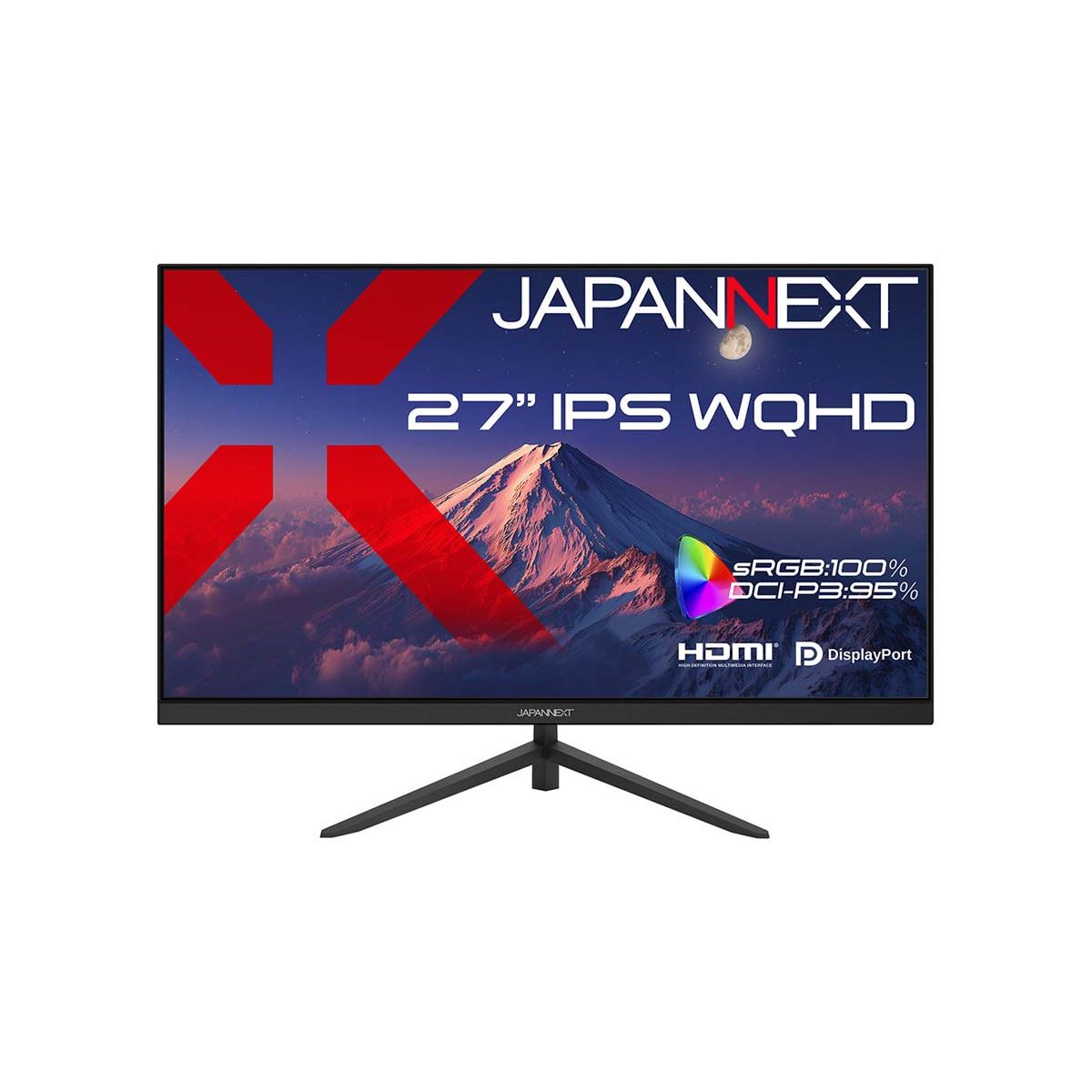 JAPANNEXT、2560×1440表示に対応した27型液晶ディスプレイ「JN-i27Q2