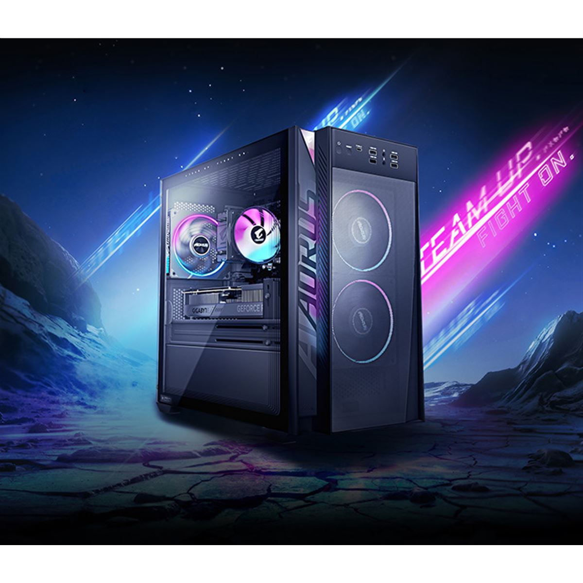 GIGABYTE RGBデスクトップPC GIGABYTE、「Ryzen 7/5」や「GeForce RTX 50」シリーズを搭載した