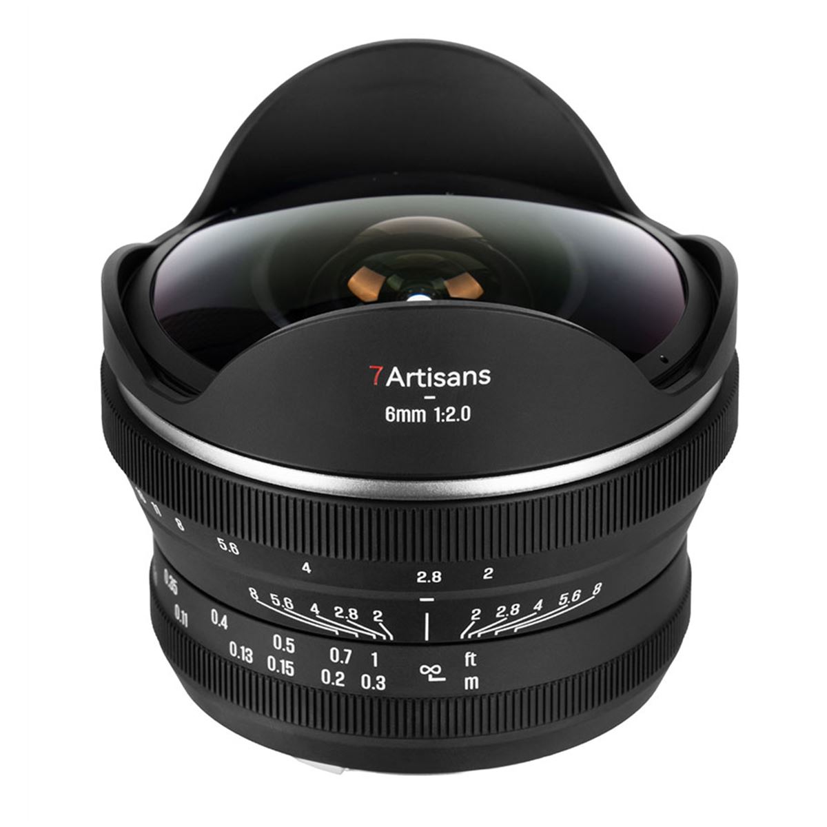 七工匠、APS-Cセンサー対応の魚眼レンズ「7Artisans 6mm F2 FISH-EYE