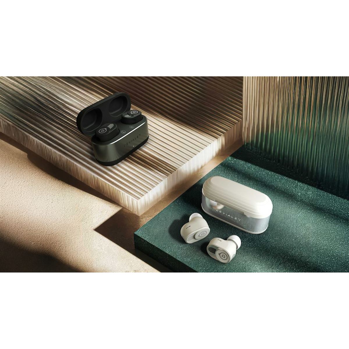 Devialet、完全ワイヤレスイヤホン「Gemini II」に新色「Light Pearl