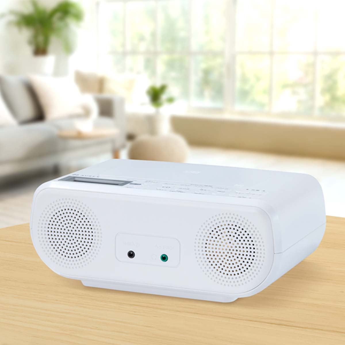 東芝、「声くっきり機能」を新搭載したコンパクトなCDラジオ「AX-CR30
