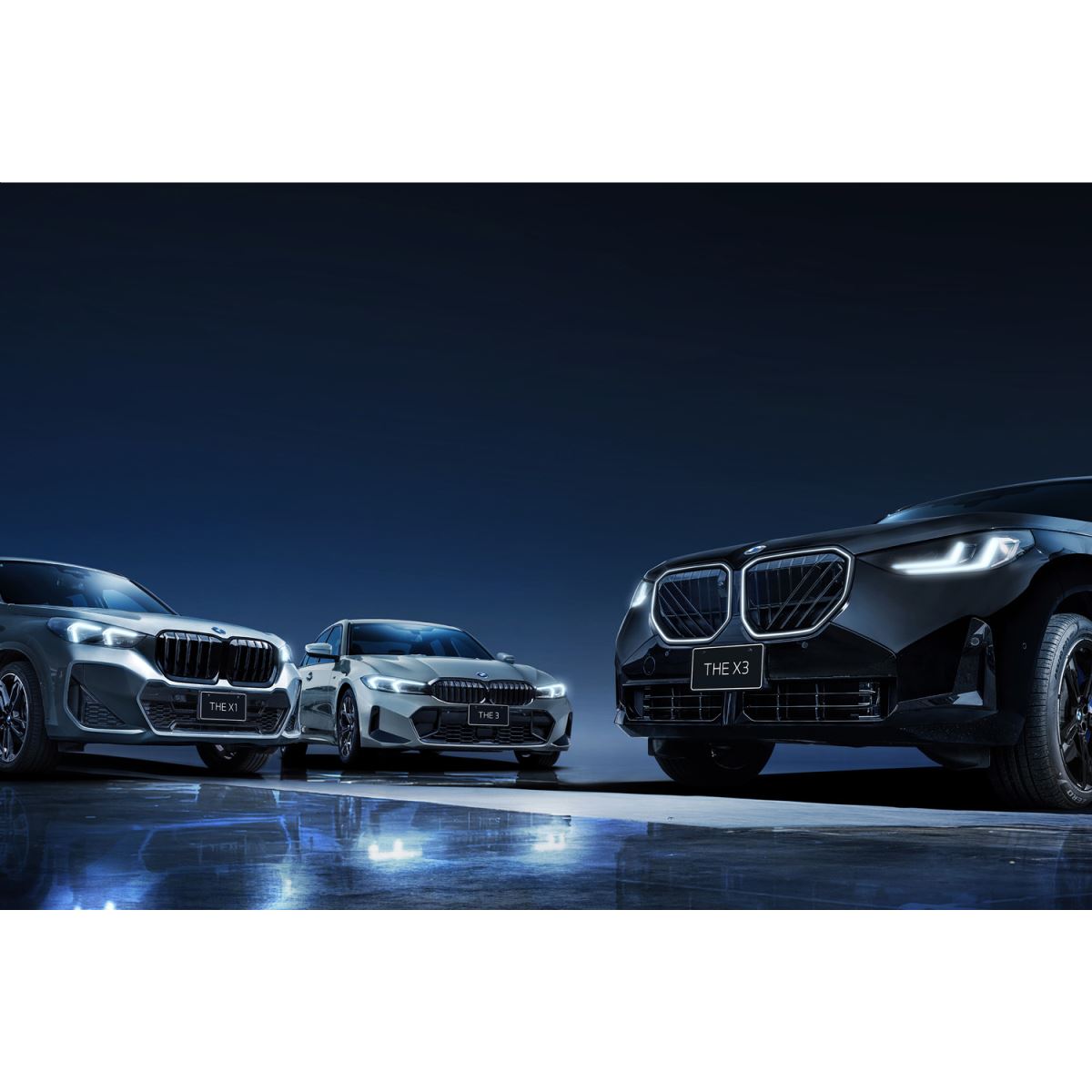 BMWがブラックアイテムで内外装をドレスアップした「X1」と「X3」の