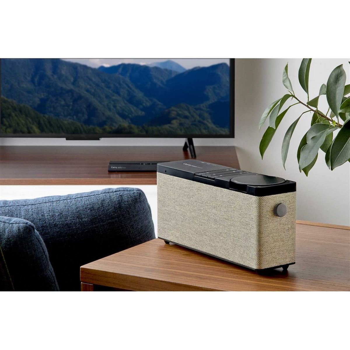 ミライスピーカー、Bluetoothを搭載したバッテリー内蔵手元スピーカー