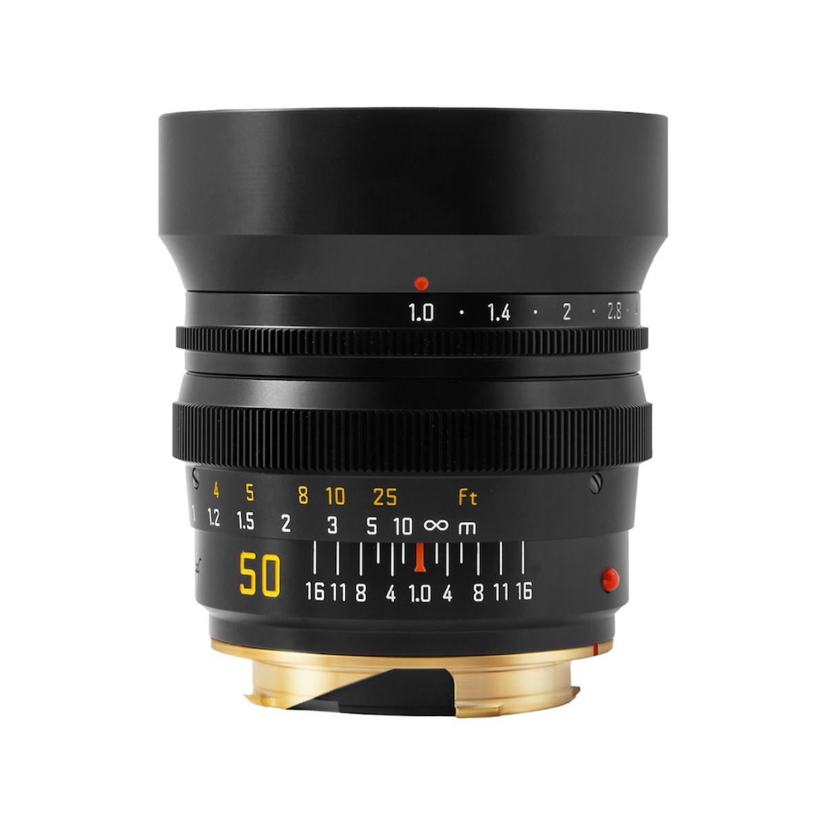 DJ-Optical、開放F1.0の明るさを実現したライカMマウント用50mm単焦点