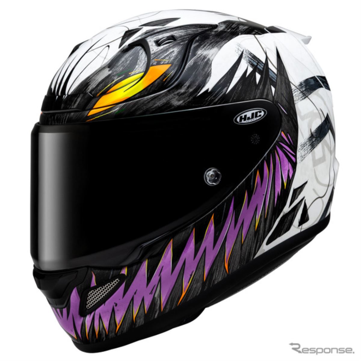 HJC・MARVEL RPHA11 アンチヴェノムヘルメット アンチヴェノム」がフルフェイスヘルメットに、HJC『RPHA 12 アンチ