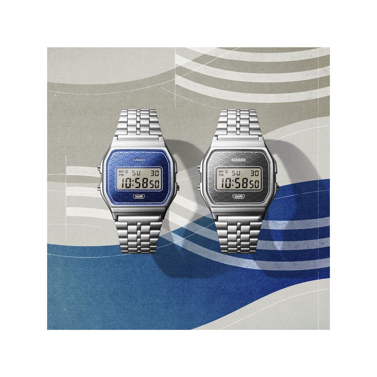 カシオ、青海波を文字板に採用した日本製モデルなど「CASIO CLASSIC
