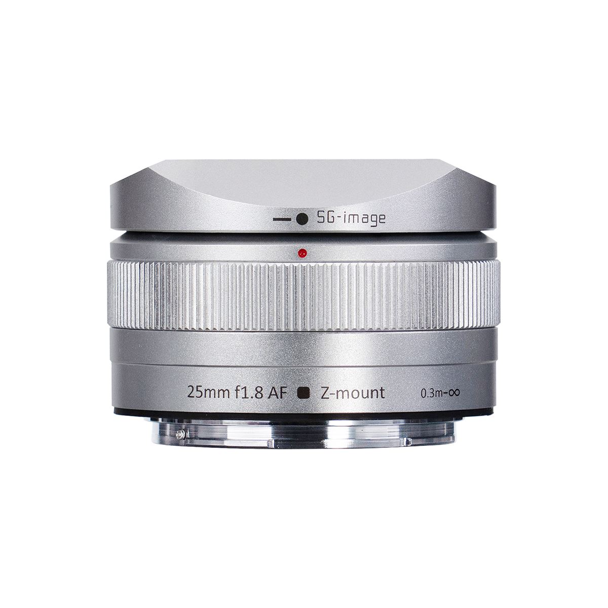 SG-image、ニコンZマウント対応のAPS-C用大口径広角レンズ「AF 25mm F1