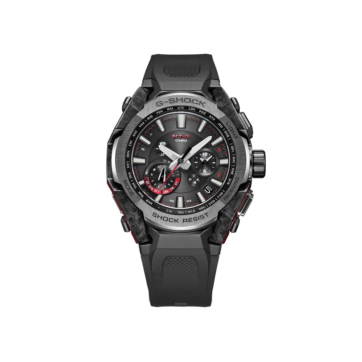 カシオ、AI開発のデュアルコアガード構造を採用したG-SHOCK「MTG-B4000
