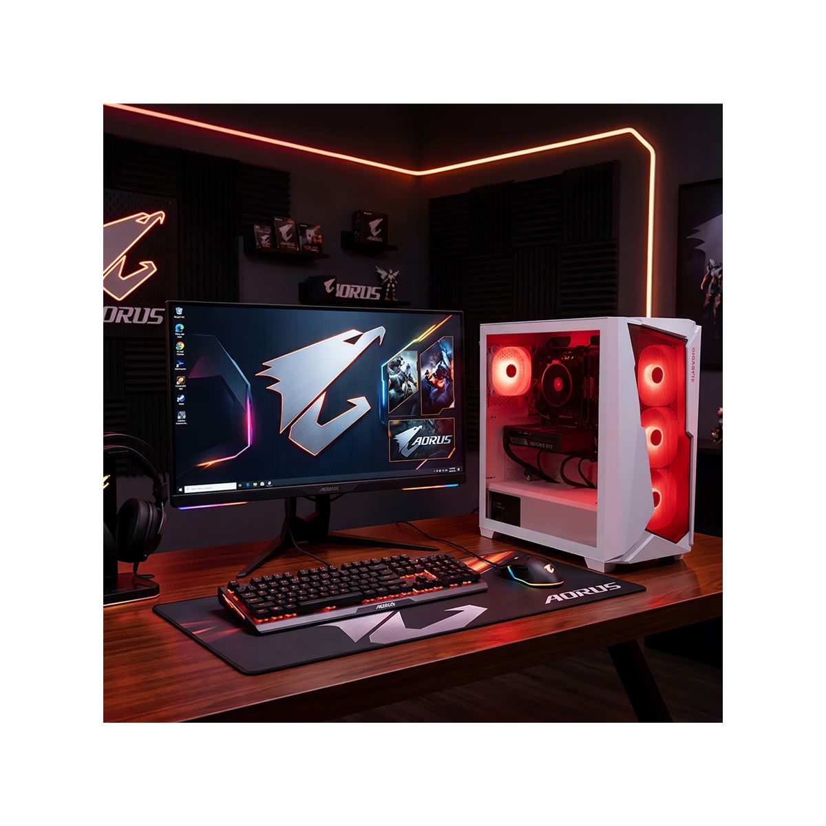 GIGABYTE、Ryzen 7 5700Xを搭載したエントリーゲーミングデスクトップ