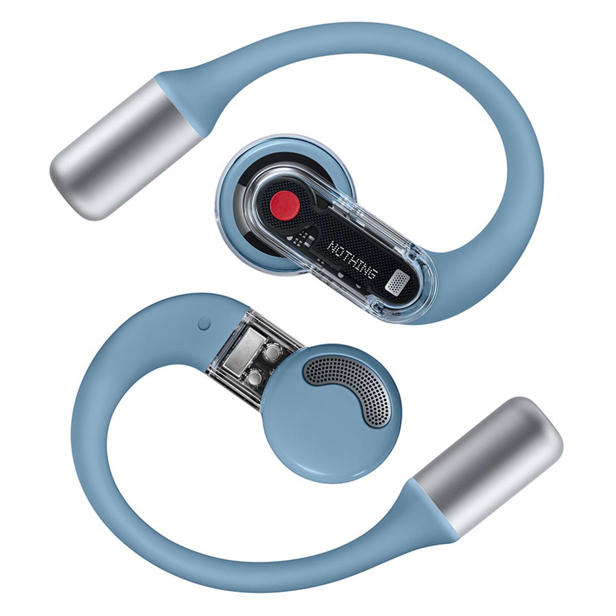 Nothing、オープンウェアラブルイヤホン「Ear (open)」に新色ブルーを