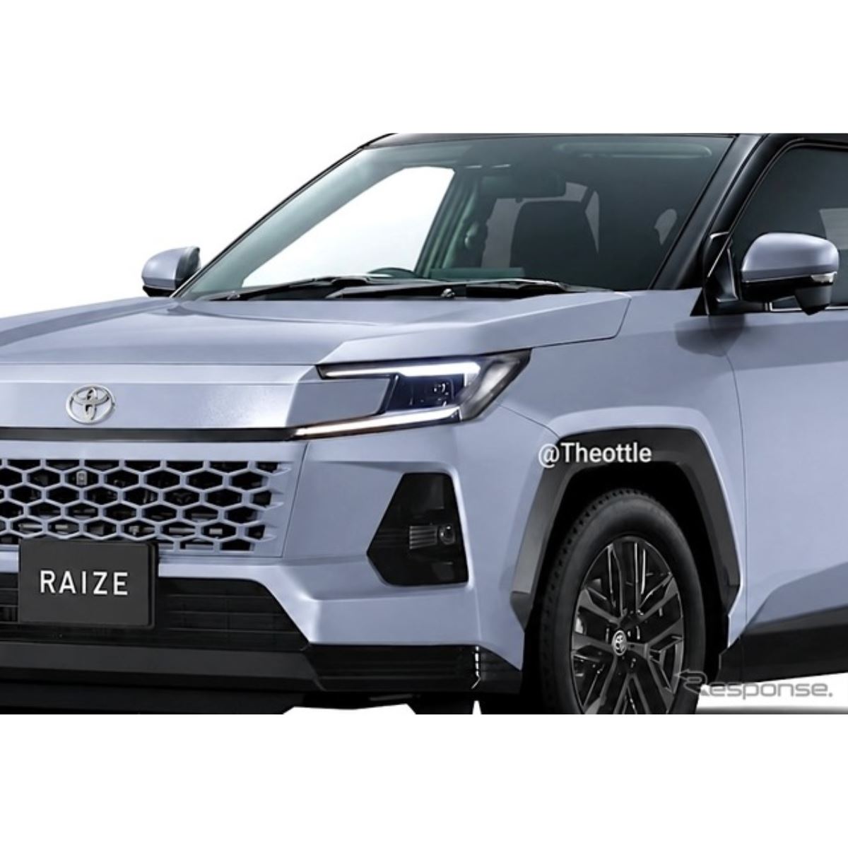トヨタ『ライズ』がRAV4デザインに!? 次期型が驚きの進化、国内トップ