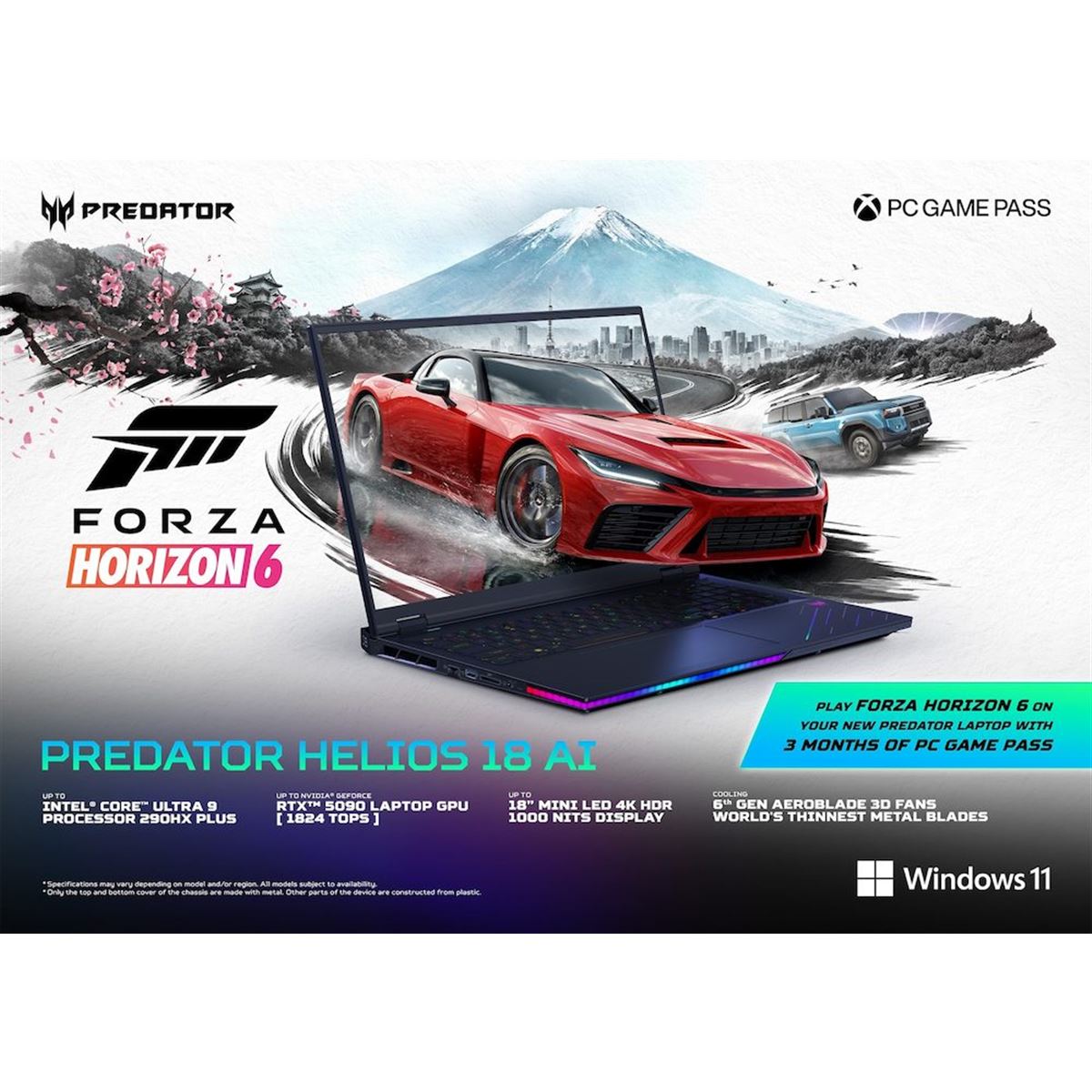 エイサー、インテル Core UltraとGeForce RTX 50シリーズを搭載した18