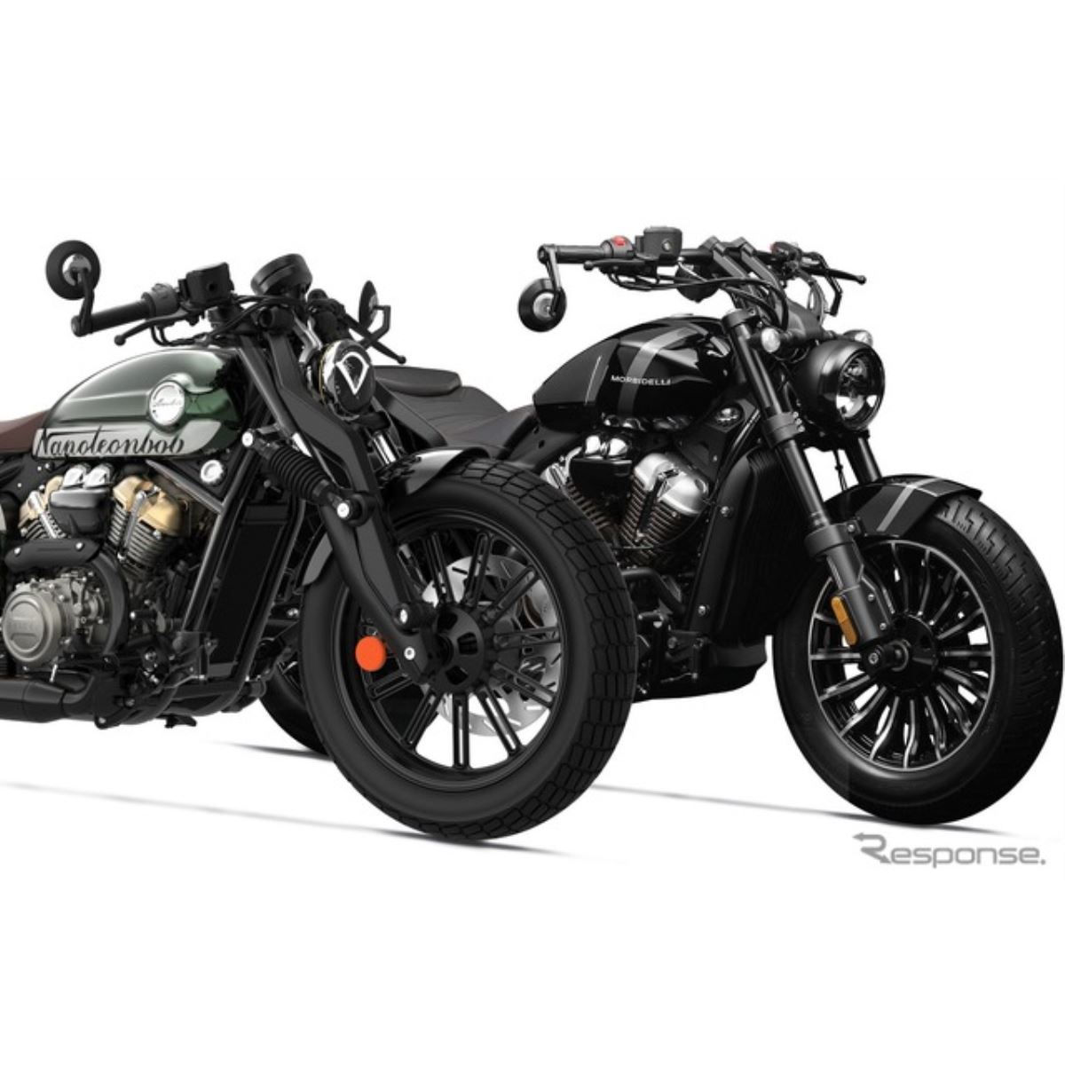 プロト、ベンダ 『ナポレオンボブ250』とモルビデリ『C252V』の日本